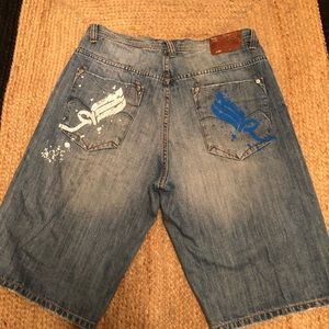 ROCAWEAR JEAN SHORTS MENS SIZE 36